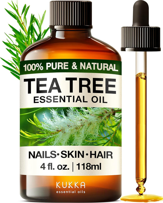 100% Pure & Natural Tea Tree Oil by Kukka Essential Oils