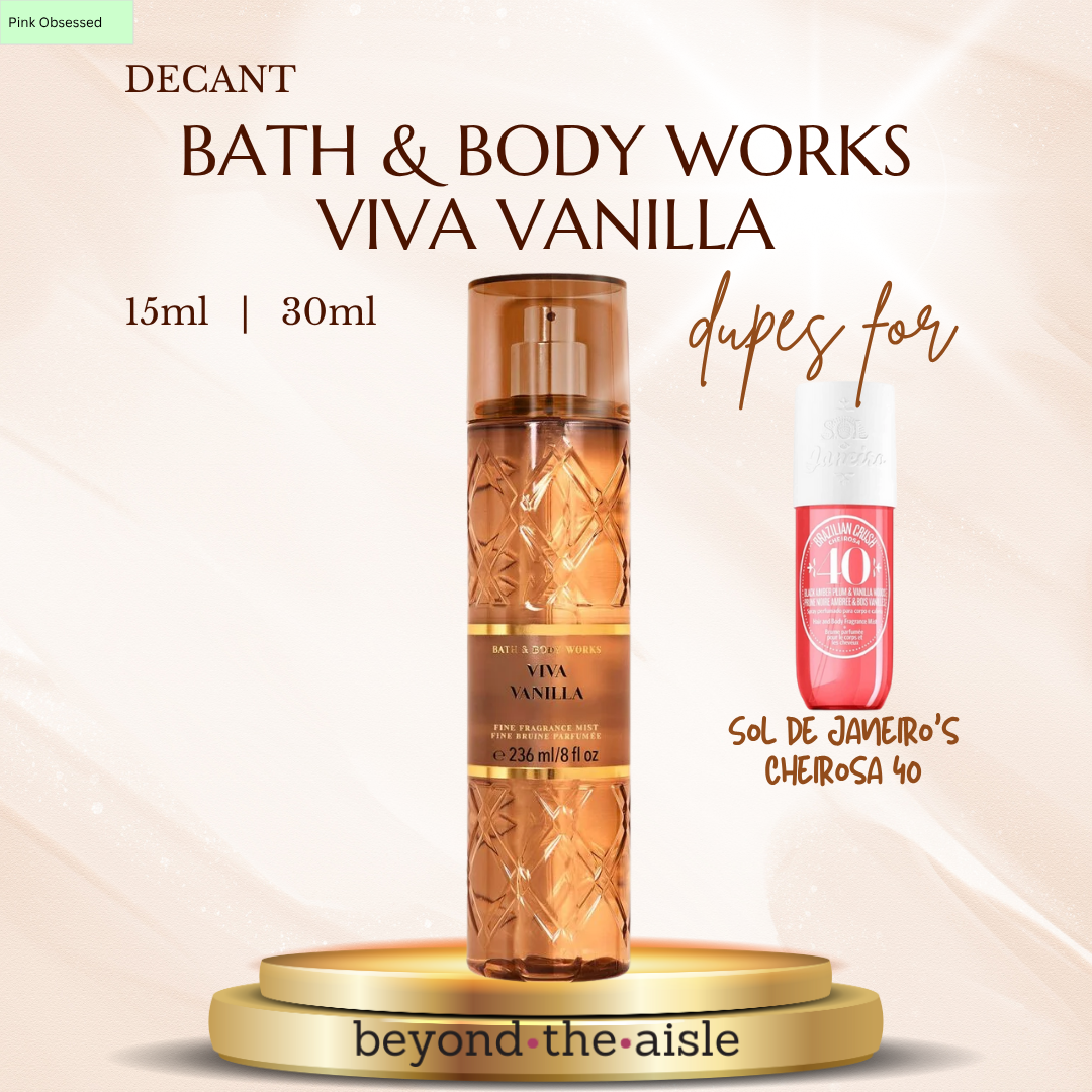 (Decant) Bath & Body Works Viva Vanilla