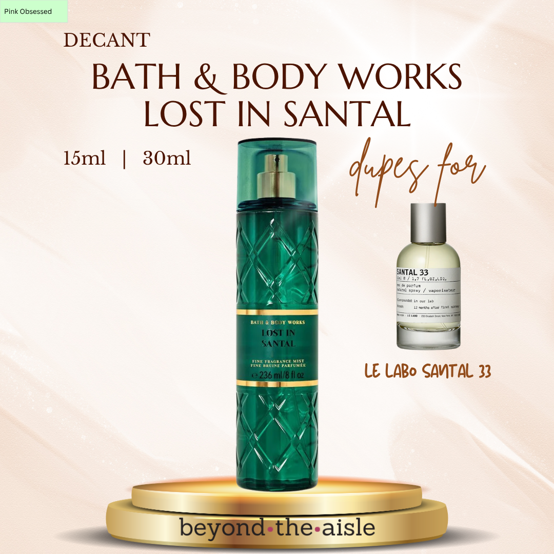 (Decant) Bath & Body Works Lost In Santal