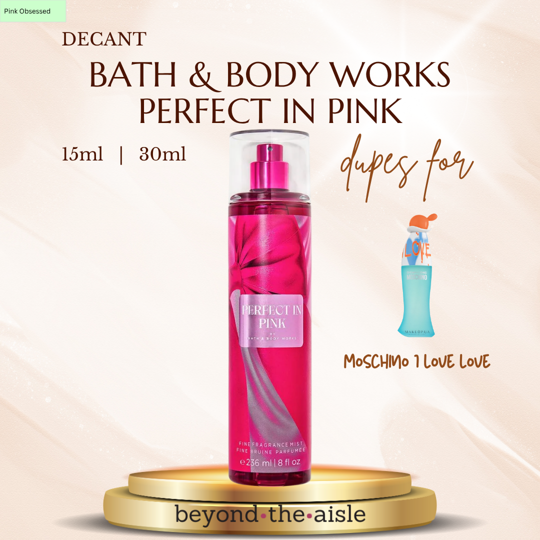 (Decant) Bath & Body Works Perfect In Pink