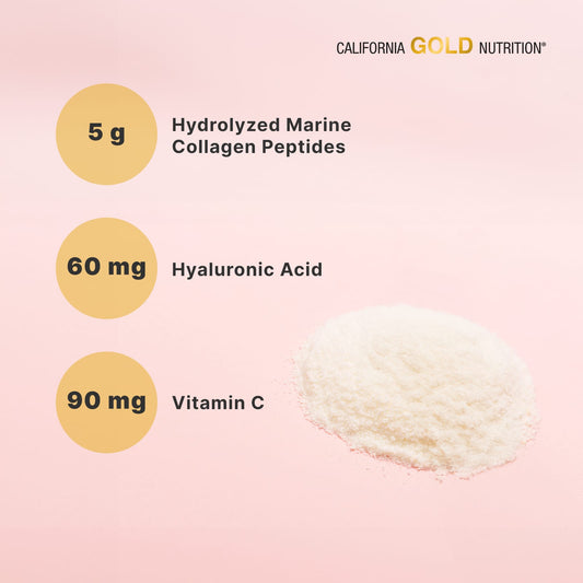 California Gold Nutrition, CollagenUP®, Hydrolyzed Marine Collagen Peptides