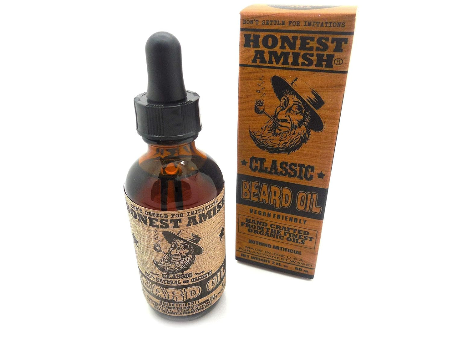 Honest Amish - Classic Beard Oil - 2oz