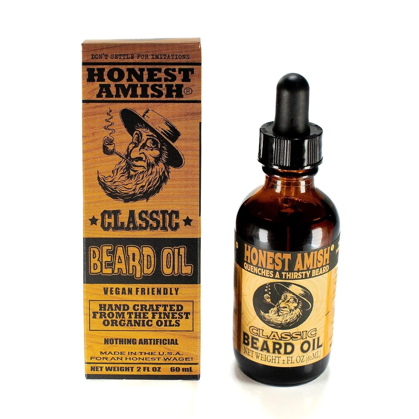 Honest Amish - Classic Beard Oil - 2oz