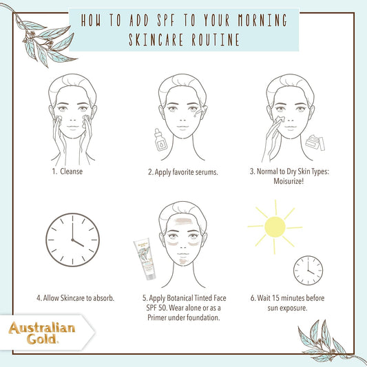 Australian Gold Botanical SPF 50 Tinted Face Sunscreen