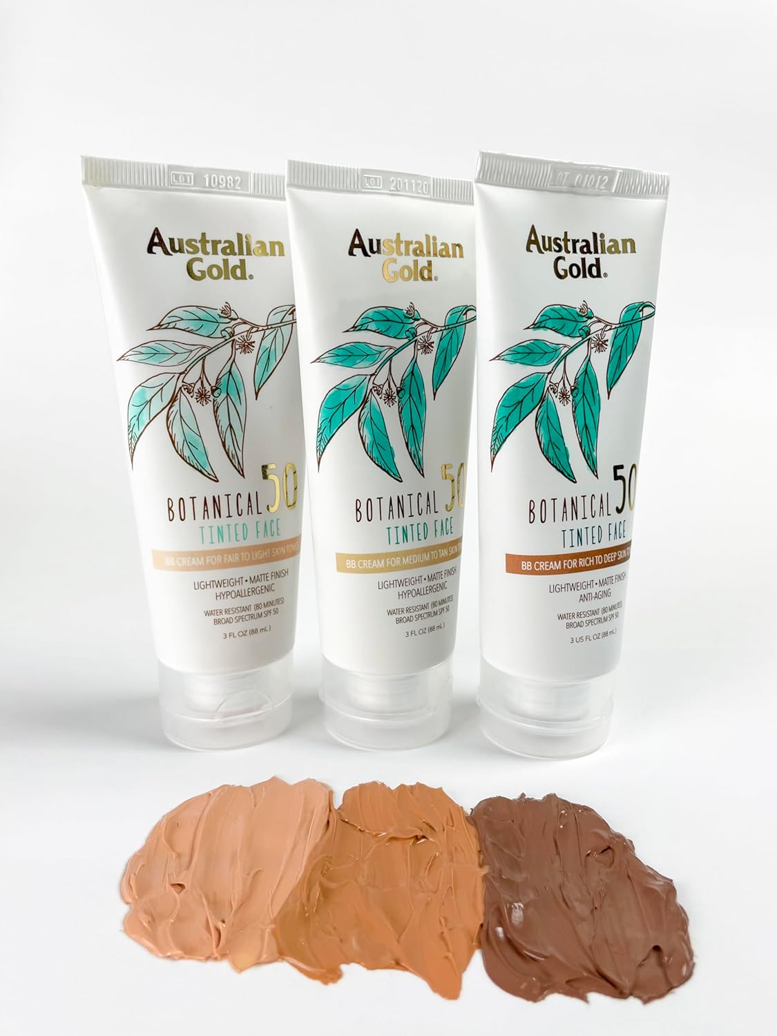 (Decant Trial Size) Australian Gold Botanical SPF 50 Tinted Face Sunscreen