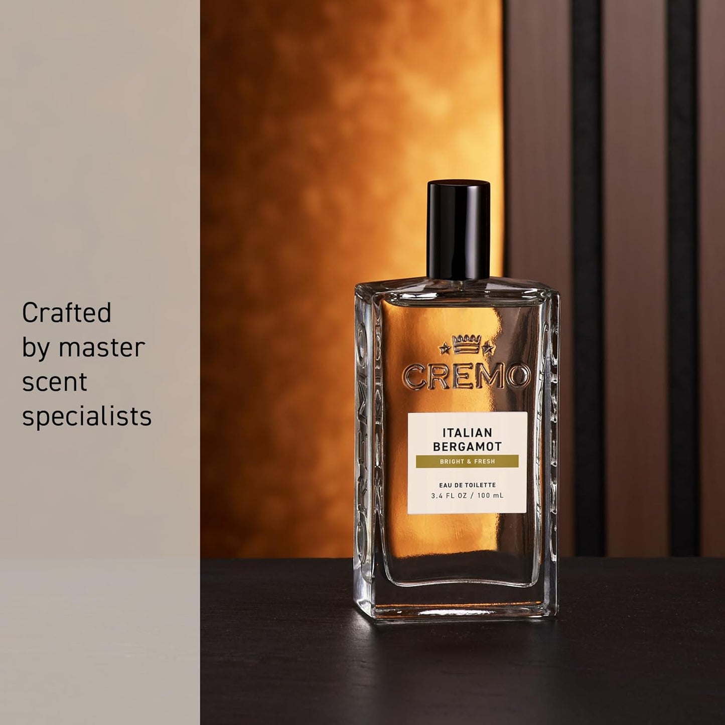 Cremo Italian Bergamot Spray Cologne For Men