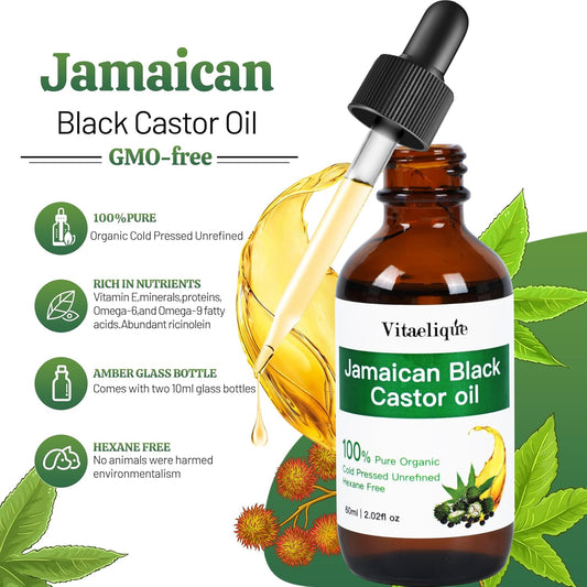 Vitaelique Jamaican Castor Oil 60ml