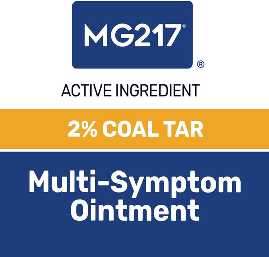 MG217 2% Coal Tar Ointment for Psoriasis - 4Oz