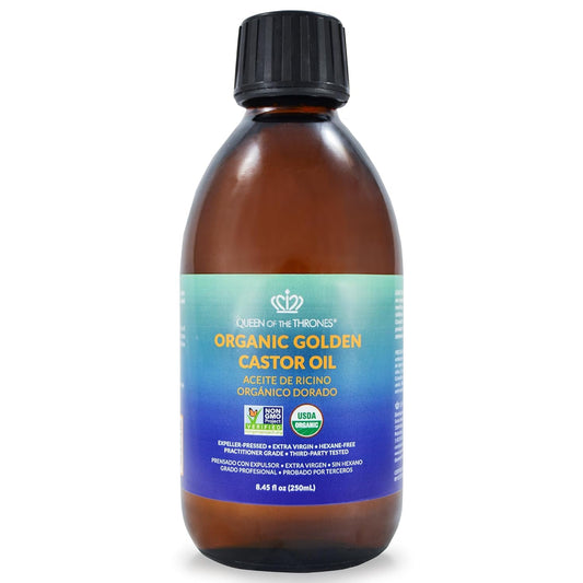 QUEEN OF THE THRONES Organic Golden Castor Oil 100ml