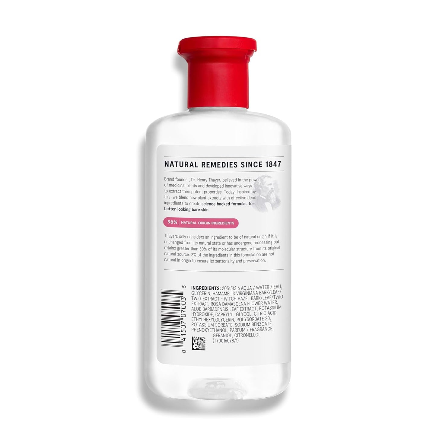 Thayers Alcohol-Free Witch Hazel Facial Toner for Glowing Skin (Packaging May Vary)