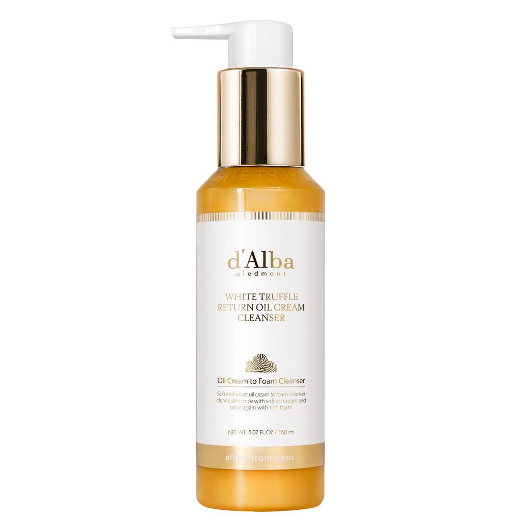 (DECANT) d'Alba White Truffle Return Oil Cream Cleanser | Authentic Repack Travel Size