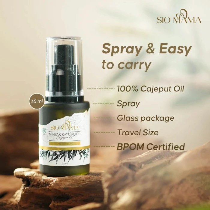 Siomama Premium Minyak Kayu Putih Asli Ambon - Premium Cajuput Oil