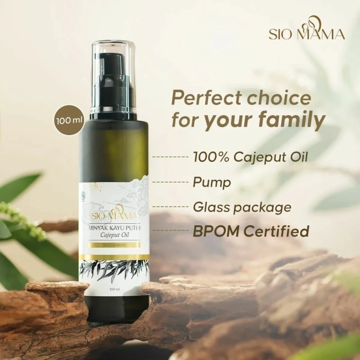 Siomama Premium Minyak Kayu Putih Asli Ambon - Premium Cajuput Oil