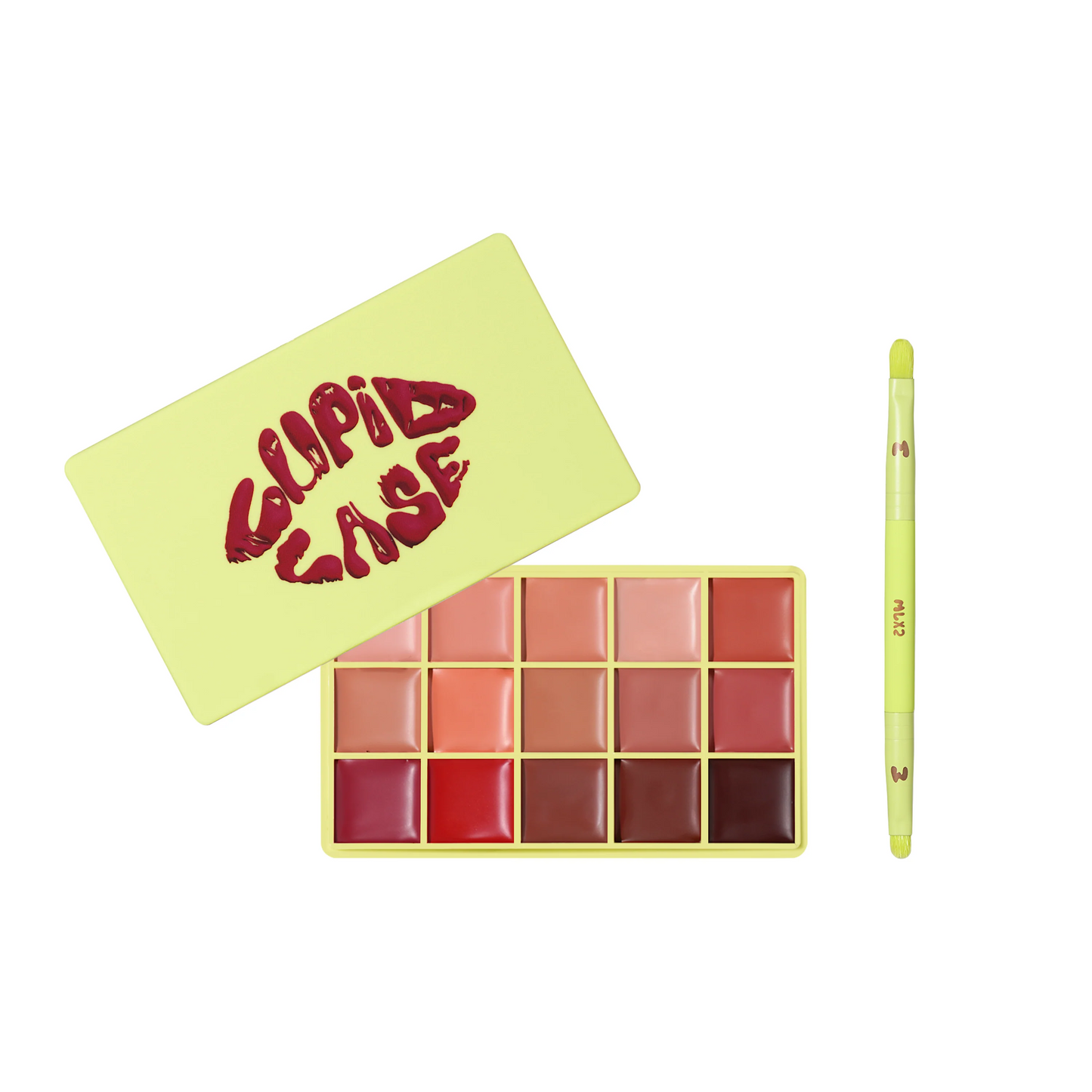 MADE BY MITCHELL Cupid Case Lip Palette & Lip Brush Set