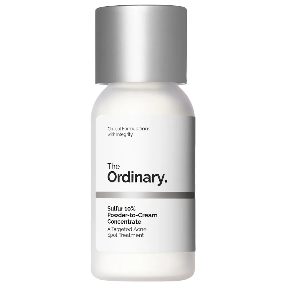 The Ordinary Sulfur 10% Powder-to-Cream Acne Spot Treatment