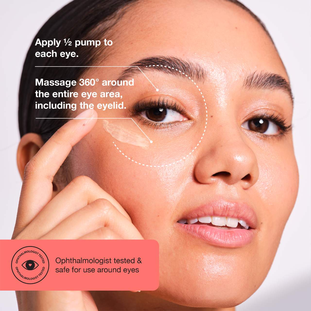 iNNBEAUTY PROJECT Bright & Tight Dark Circle Firming Eye Cream with Vitamin C & Peptides