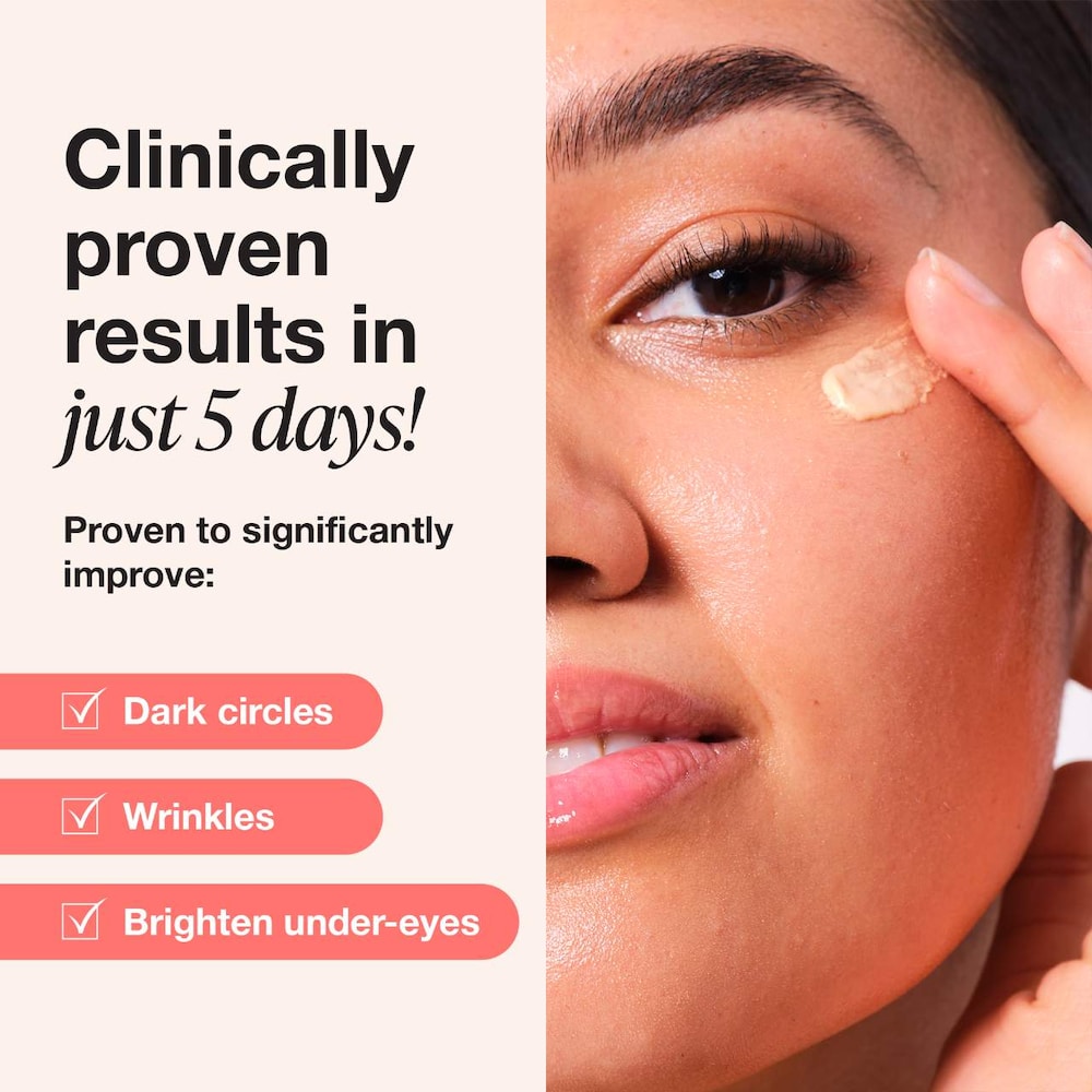 iNNBEAUTY PROJECT Bright & Tight Dark Circle Firming Eye Cream with Vitamin C & Peptides