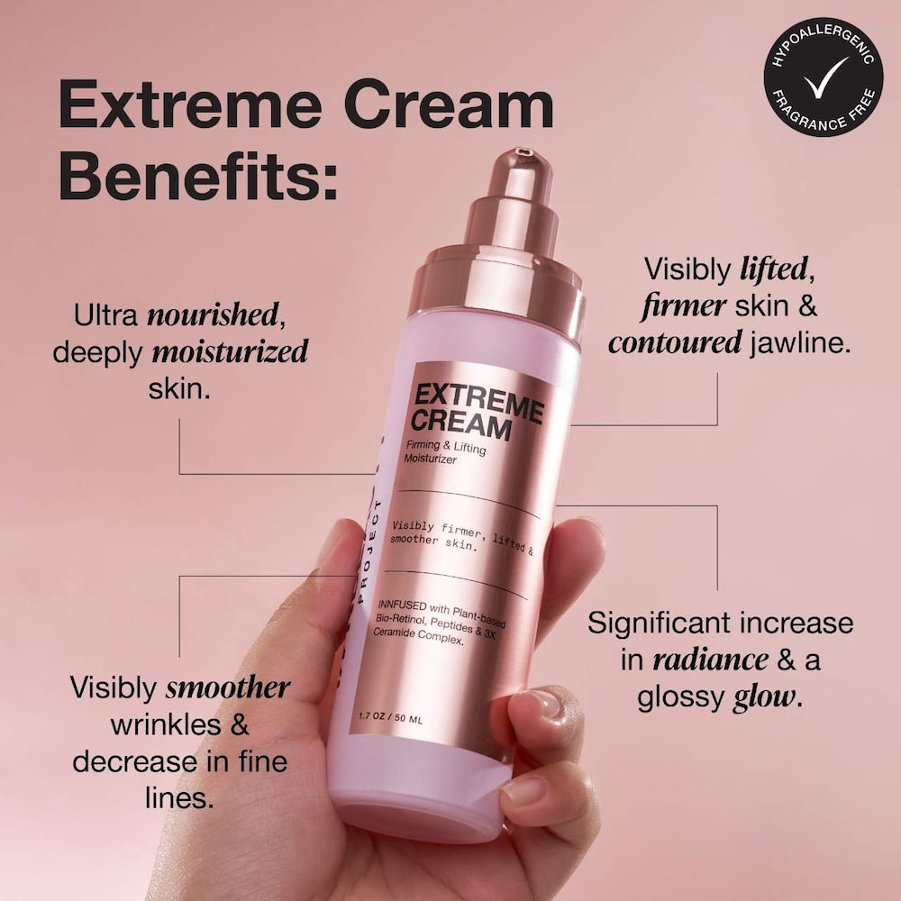 iNNBEAUTY PROJECT Extreme Cream Anti-Aging, Firming, & Lifting Refillable Moisturizer