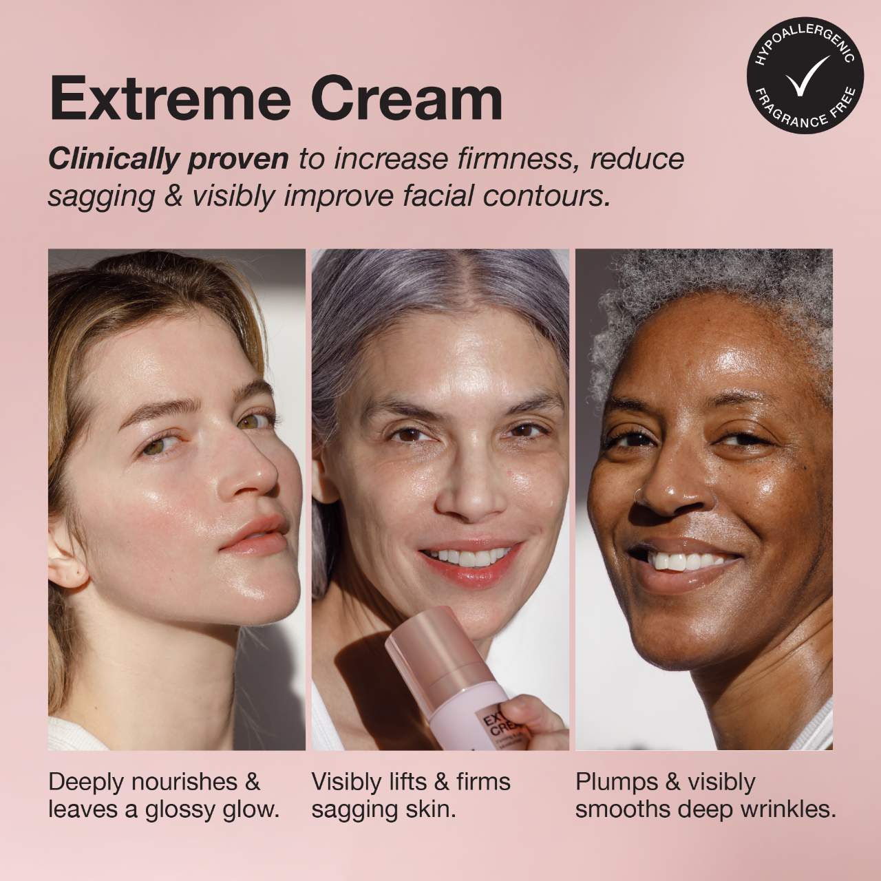 iNNBEAUTY PROJECT Extreme Cream Anti-Aging, Firming, & Lifting Refillable Moisturizer