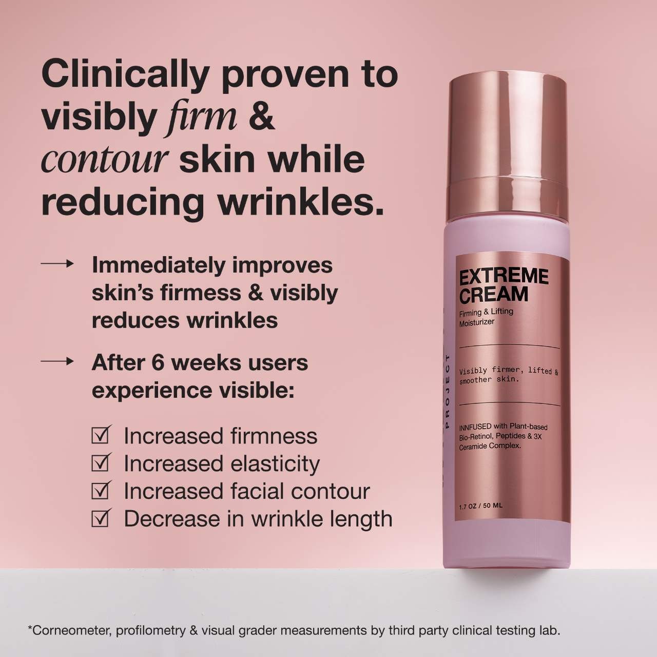 iNNBEAUTY PROJECT Extreme Cream Anti-Aging, Firming, & Lifting Refillable Moisturizer