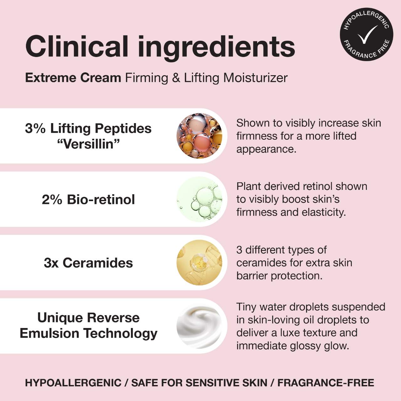 iNNBEAUTY PROJECT Extreme Cream Anti-Aging, Firming, & Lifting Refillable Moisturizer