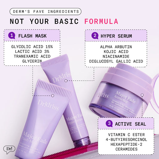 Dr. Idriss Major Fade Dark Spot Starter Kit