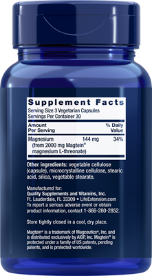 Life Extension Neuro-Mag® Magnesium L-Threonate - 90 Count