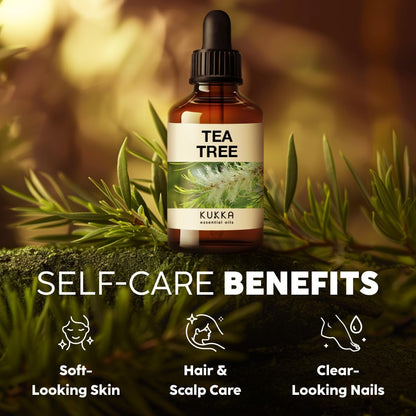 100% Pure & Natural Tea Tree Oil by Kukka Essential Oils