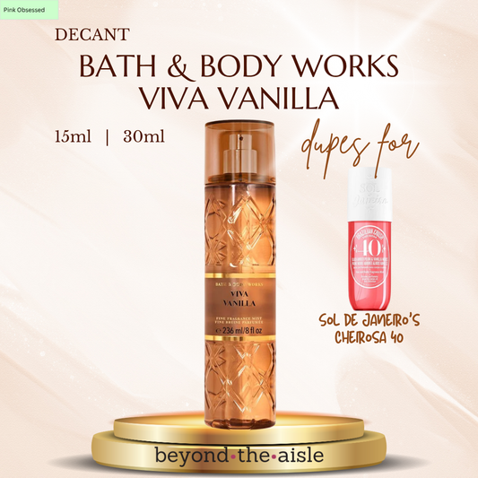 (Decant) Bath & Body Works Viva Vanilla