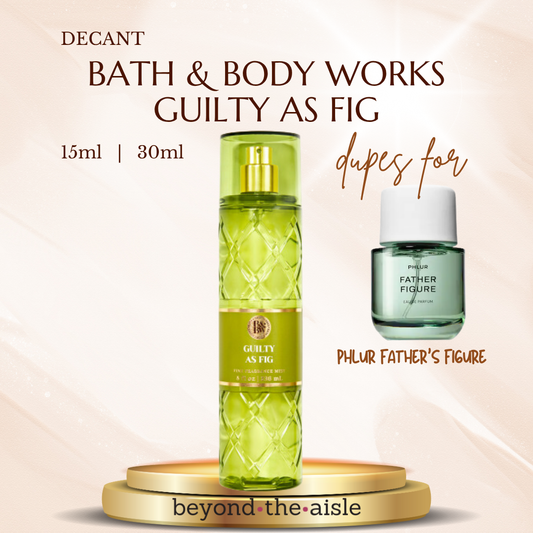 (Decant) Bath & Body Works Guilty As Fig