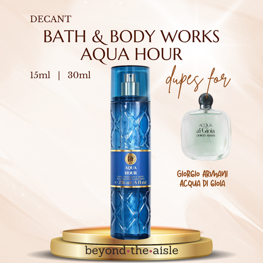 (Decant) Bath & Body Works Aqua Hour