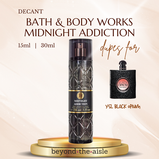 (Decant) Bath & Body Works Midnight Addiction
