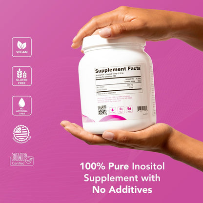 Theralogix Ovasitol Inositol Powder 90-Day Supply (400g) – 40:1 Myo-Inositol & D-Chiro Inositol