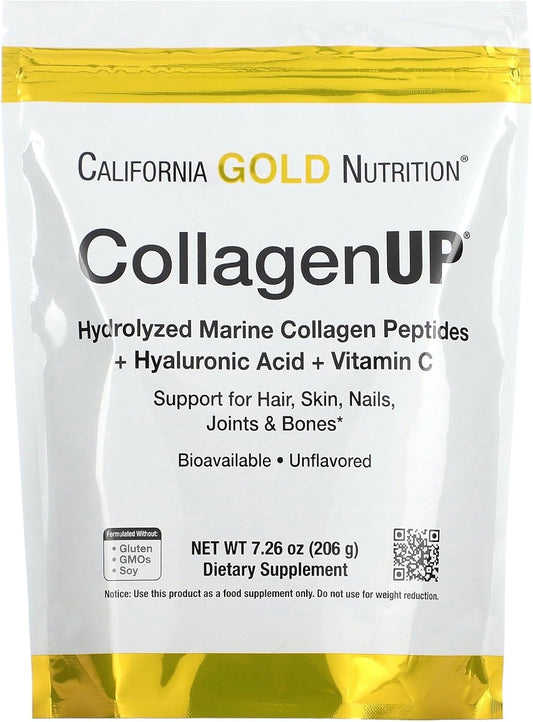 California Gold Nutrition, CollagenUP®, Hydrolyzed Marine Collagen Peptides