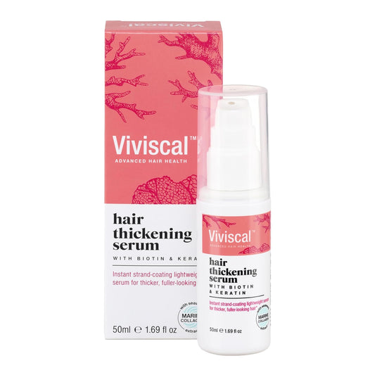 Viviscal Hair Thickening Serum, Instant Lightweight Hair Product, Leave-in Elixir