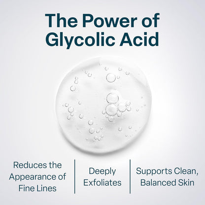 QRXLABS Glycolic Acid 20% Resurfacing Pads for Face & Body