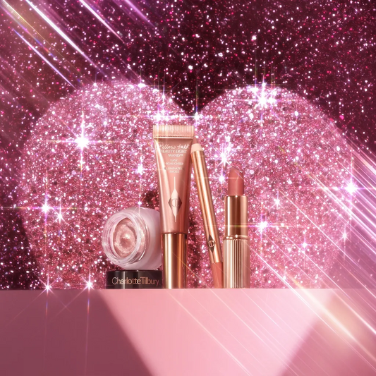 NEW! Pillow Talk makeup gift set including mini versions of my ICONIC nude-pink