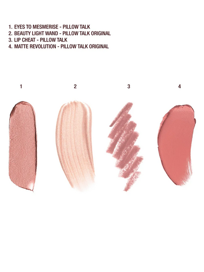 NEW! Pillow Talk makeup gift set including mini versions of my ICONIC nude-pink