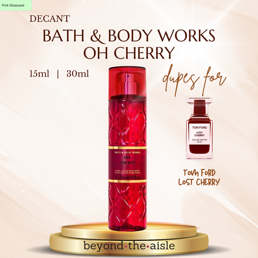 (Decant) Bath & Body Works Oh Cherry