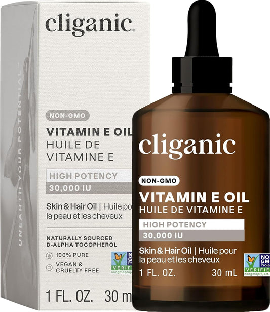 Cliganic 100% Pure Vitamin E Oil 30ml
