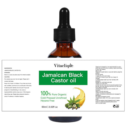 Vitaelique Jamaican Castor Oil 60ml