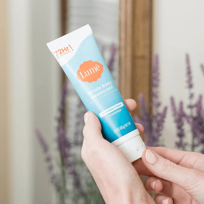 Lume Whole Body Deodorant Invisible Cream Tube - Unscented