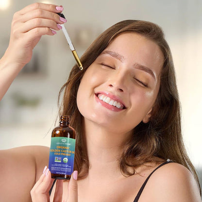 QUEEN OF THE THRONES Organic Golden Castor Oil 500ml