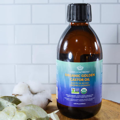 QUEEN OF THE THRONES Organic Golden Castor Oil 250ml