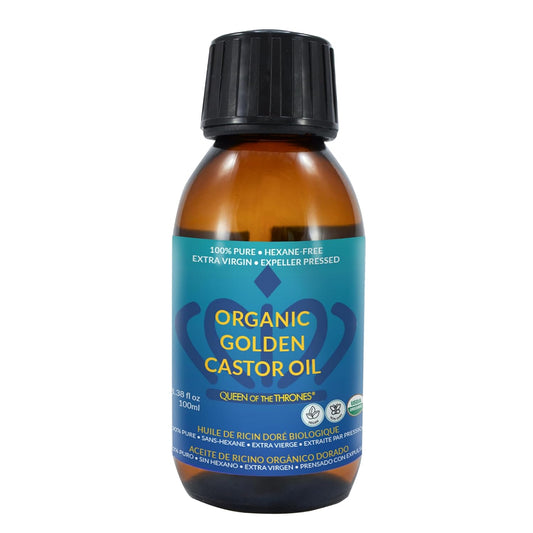 QUEEN OF THE THRONES Organic Golden Castor Oil 100ml
