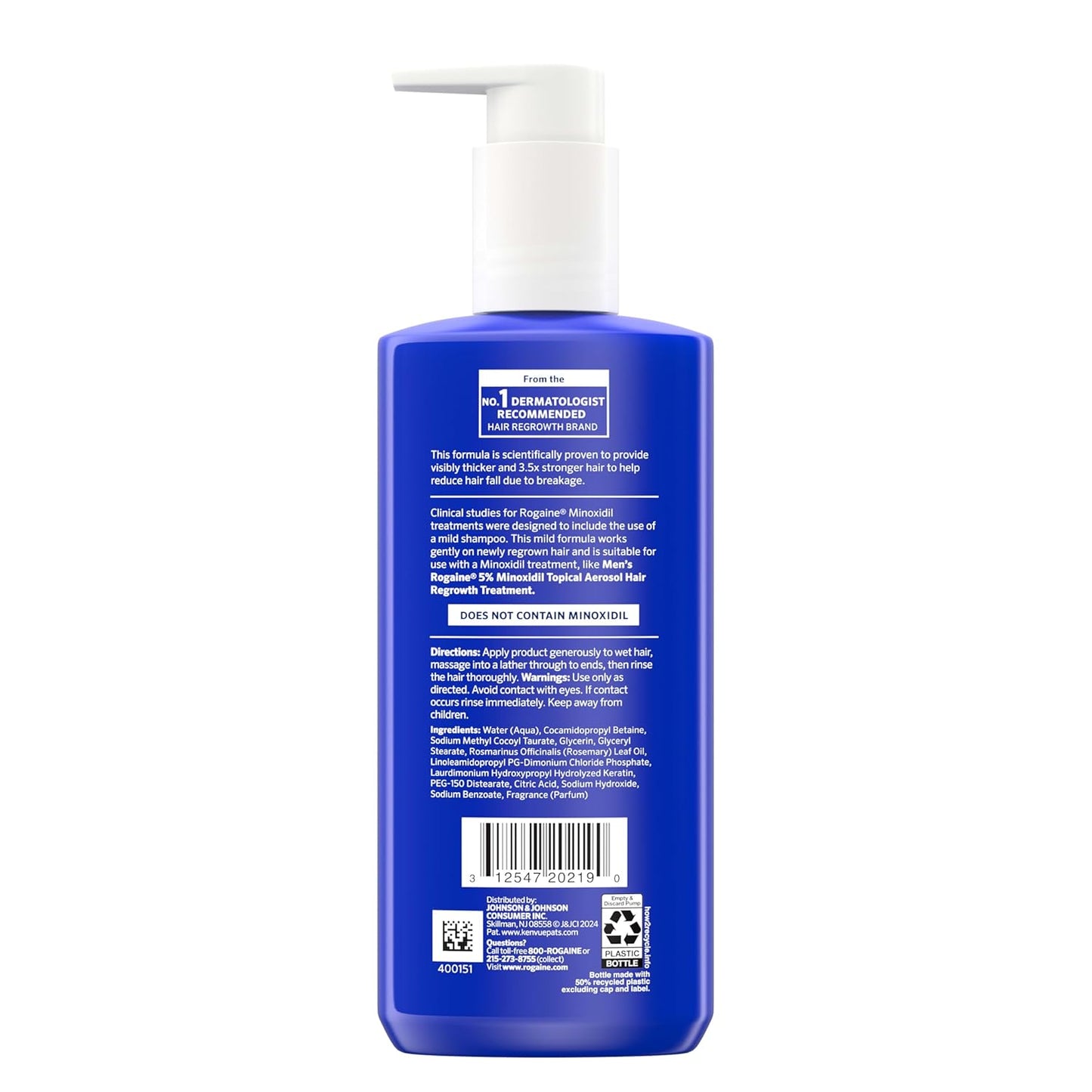 Rogaine Men's Hair Thickening 2 in 1 Shampoo + Conditioner