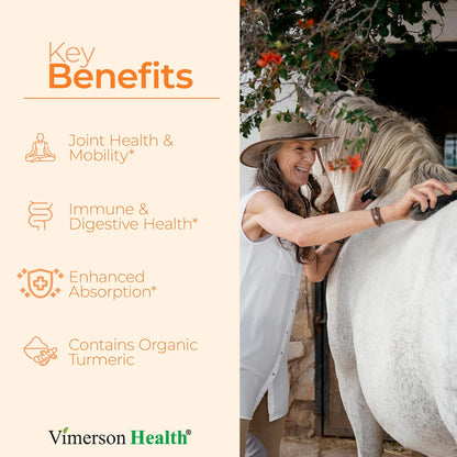 Vimerson Health Turmeric Supplement - High Potency Turmeric Curcumin Supplement