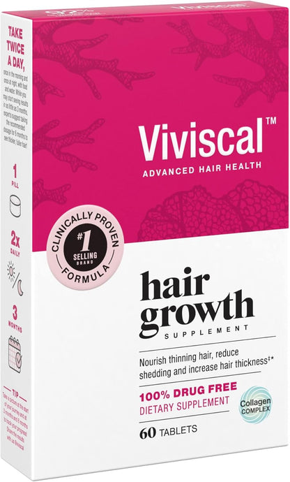 Viviscal Women's Hair Growth Supplement - 60 Tablets