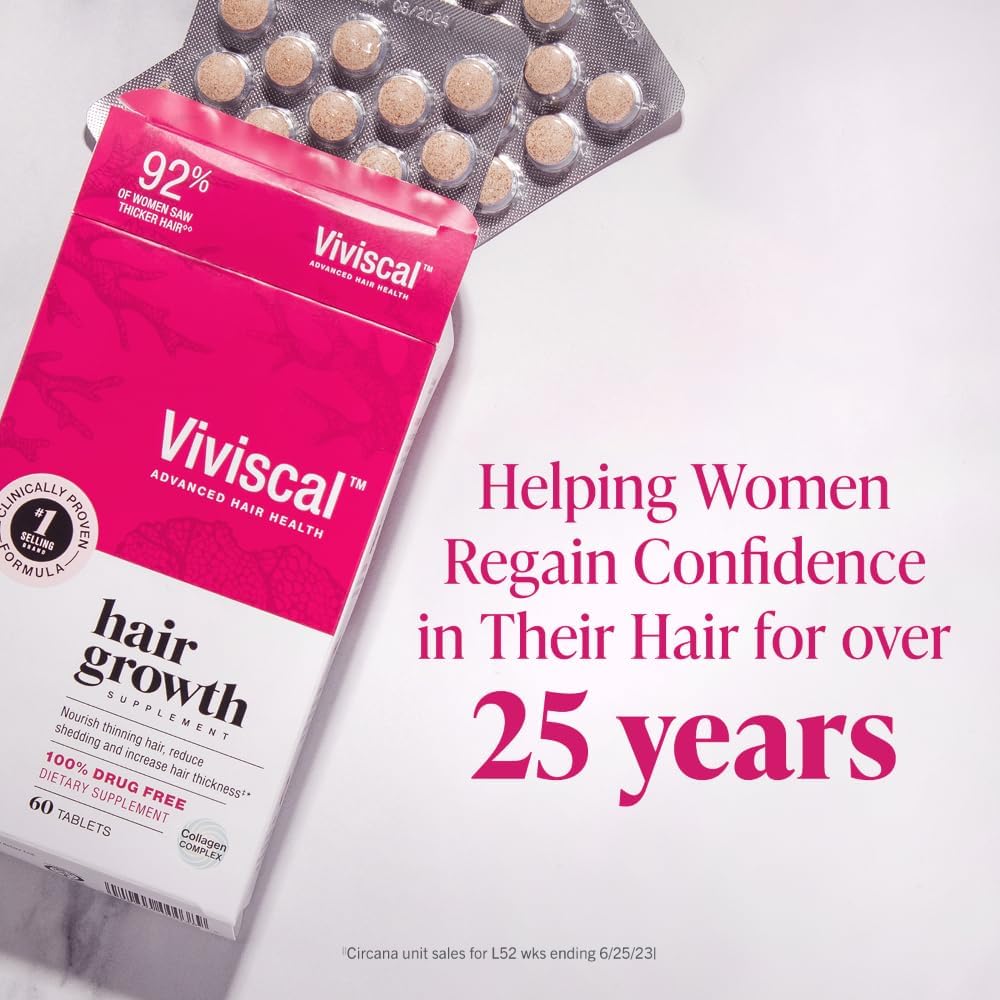 Viviscal Women's Hair Growth Supplement - 60 Tablets