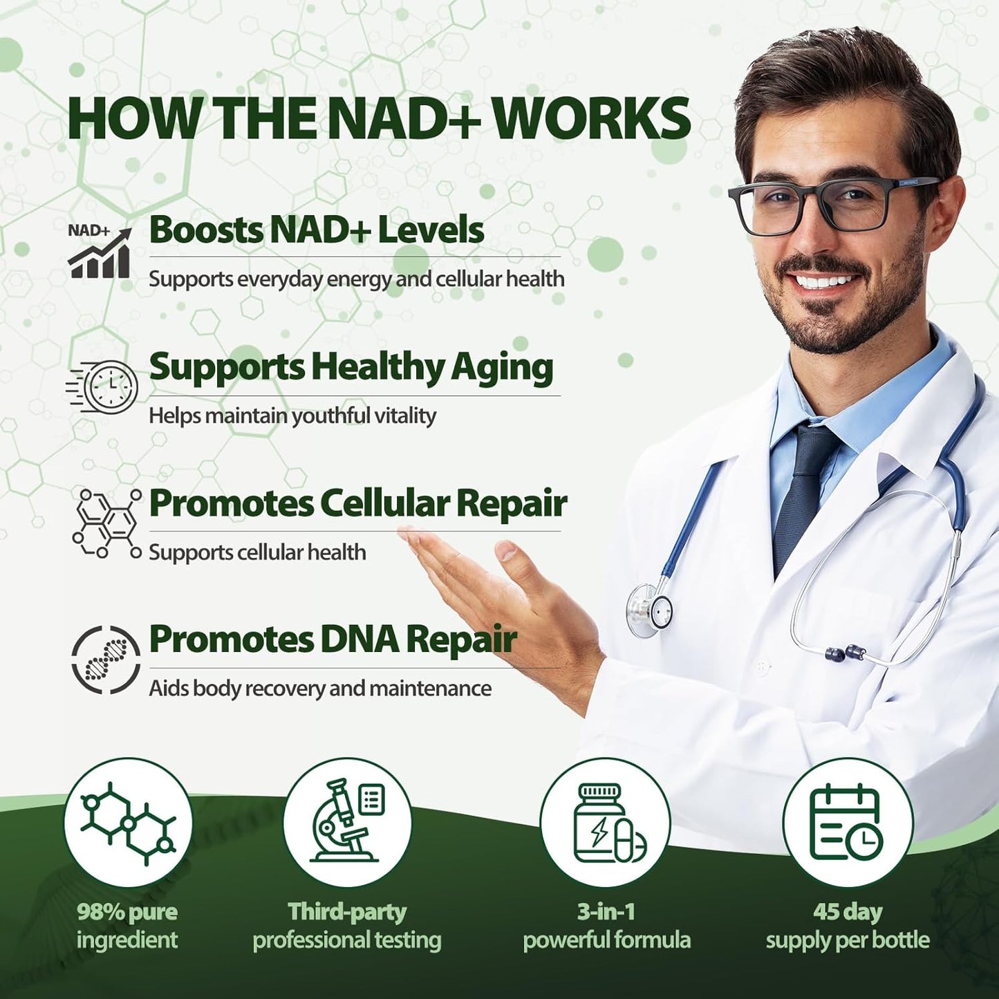 Windboss Liposomal NAD Nicotinamide Riboside Resveratrol 900mg
